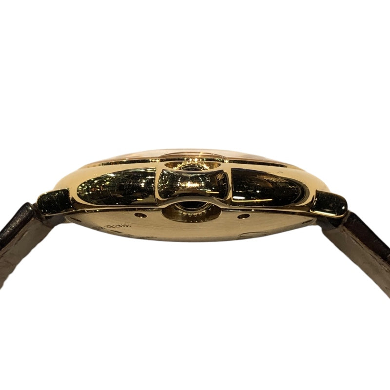 カルティエ Cartier バロンブルー  W6900356 K18YG/純正尾錠/社外ベルト メンズ 腕時計