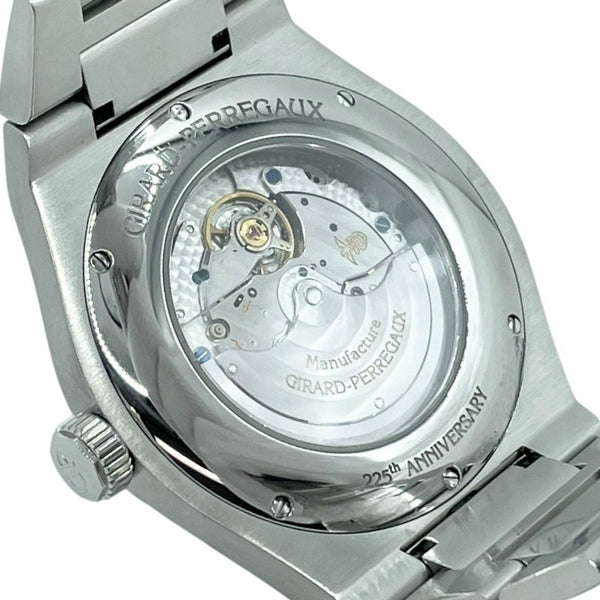ジラール・ペルゴ GIRARD PERREGAUX ロレアート 創業225周年記念限定モデル 81000-11-431-11A ブルー SS 自動巻き メンズ 腕時計