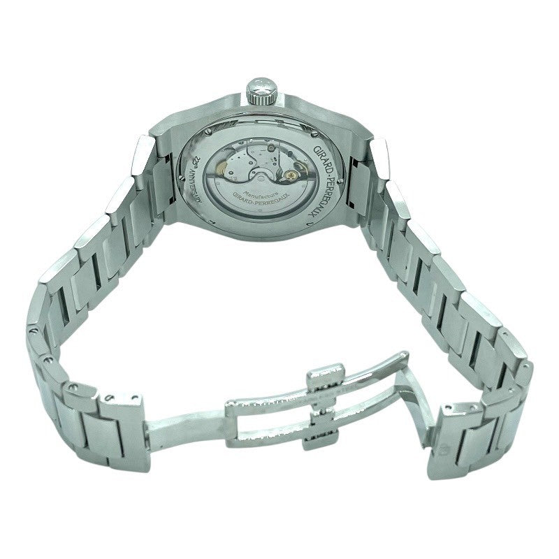 ジラール・ペルゴ GIRARD PERREGAUX ロレアート 創業225周年記念限定モデル 81000-11-431-11A ブルー SS 自動巻き メンズ 腕時計