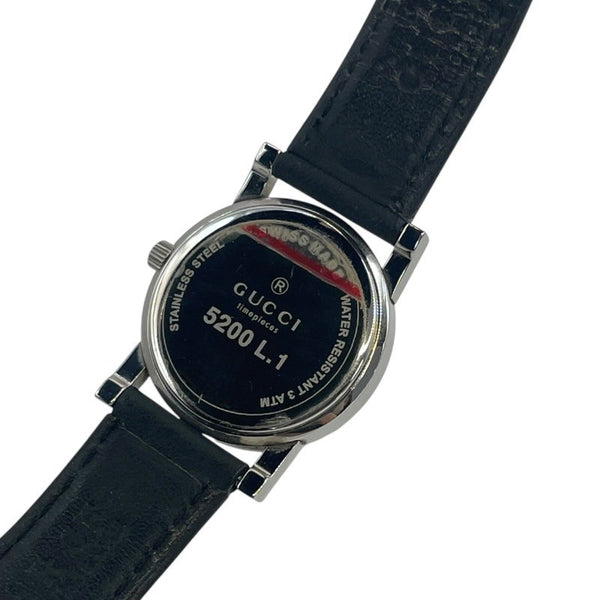 グッチ GUCCI レディースウォッチ 5200L.1 ブラック SS クオーツ レディース 腕時計