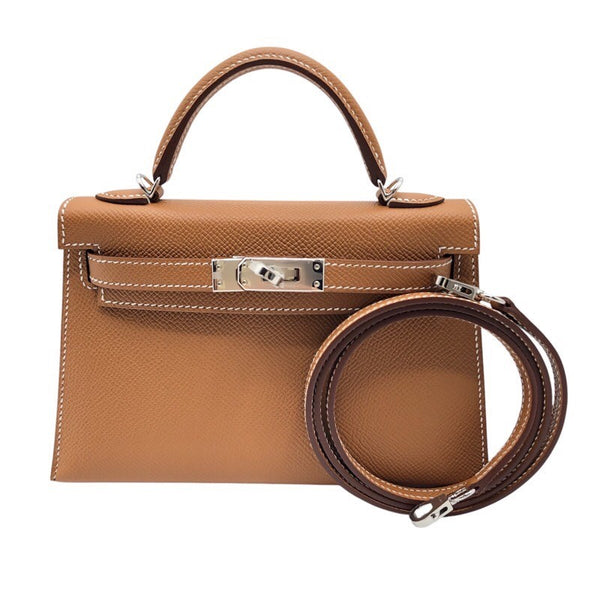 エルメス HERMES ミニケリー２ B刻 エプソン レディース ショルダーバッグ