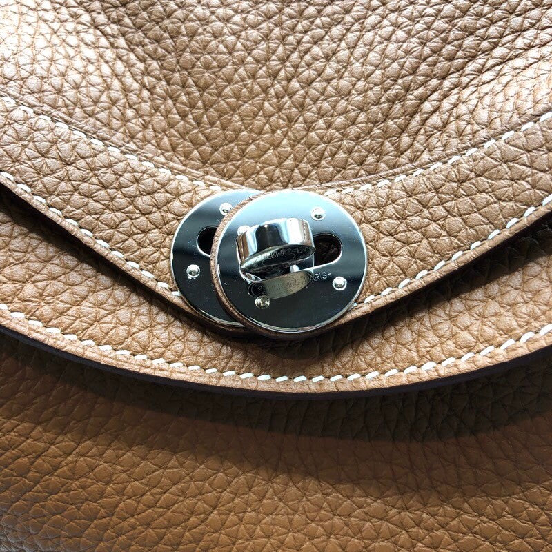 エルメス HERMES リンディ26 U刻 ゴールド×SV金具 トリヨン ユニセックス ショルダーバッグ