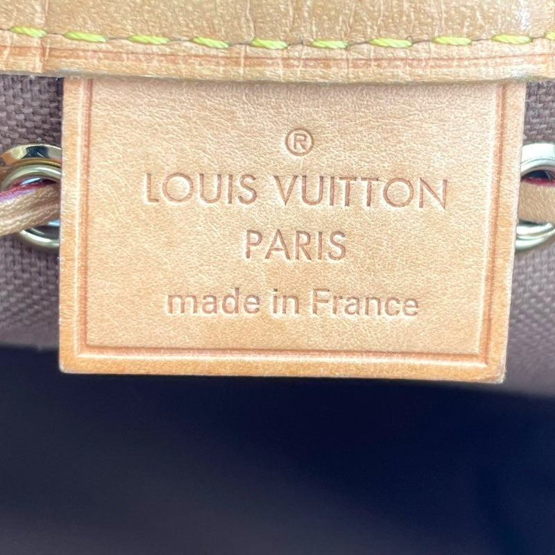 ルイ・ヴィトン LOUIS VUITTON ナノ・ノエ M41346 ブラウン モノグラム・キャンバス レディース ショルダーバッグ