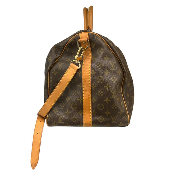 ルイ・ヴィトン LOUIS VUITTON キーポル・バンドリエール55 M41414 ブラウン モノグラムキャンバス ユニセックス ボストンバッグ