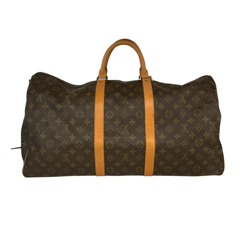 ルイ・ヴィトン LOUIS VUITTON キーポル・バンドリエール55 M41414 ブラウン モノグラムキャンバス ユニセックス ボストンバッグ