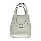 エルメス HERMES インザループ18 B刻 ニューホワイト ゴールド金具 トリヨン レディース ハンドバッグ