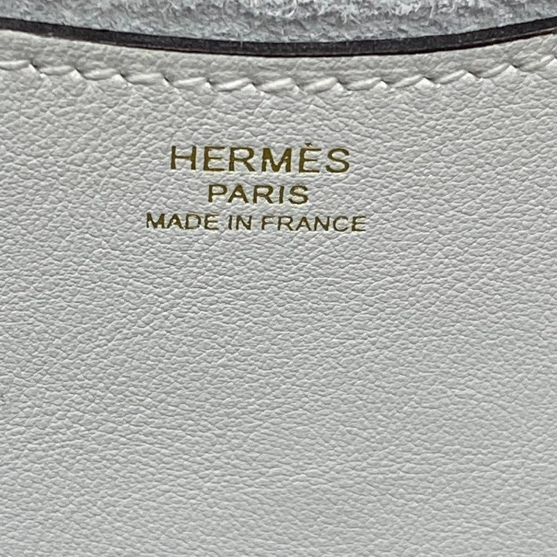 エルメス HERMES インザループ18 B刻 ニューホワイト ゴールド金具 トリヨン レディース ハンドバッグ