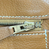 エルメス HERMES バーキン35 □F刻印 ゴールド ゴールド金具 クシュベル レディース ハンドバッグ