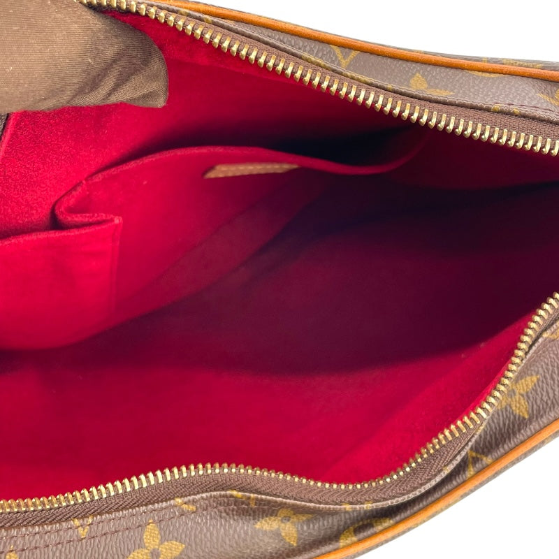 ルイ・ヴィトン LOUIS VUITTON クロワッサンGM M51511 ブラウン モノグラム・キャンバス レディース トートバッグ
