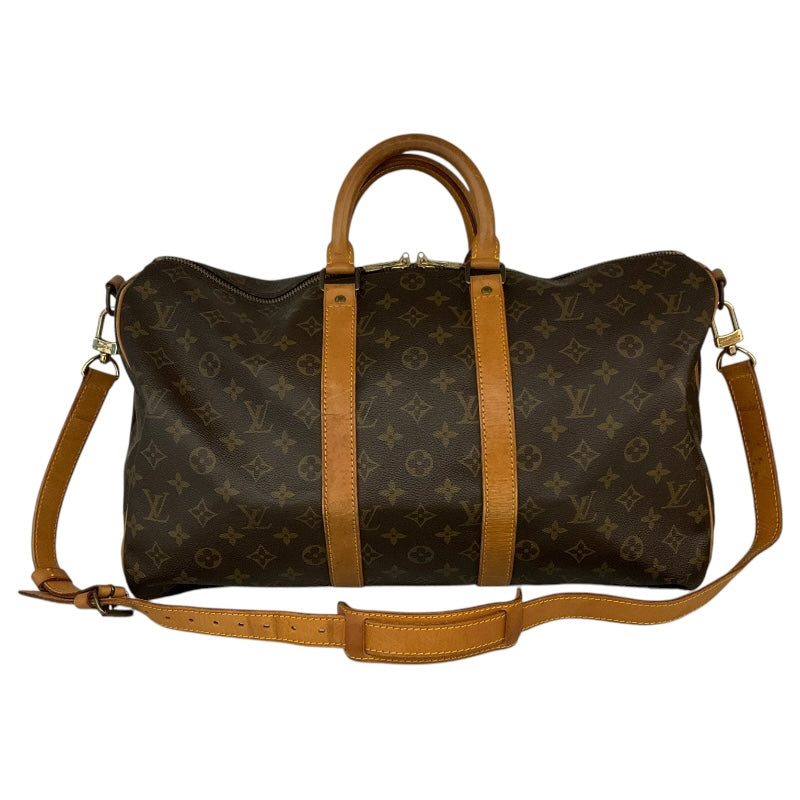 ルイ・ヴィトン LOUIS VUITTON キーポル・バンドリエール45 M41418 ブラウン モノグラムキャンバス ユニセックス ボストンバッグ