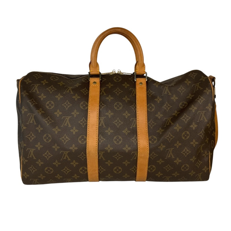 ルイ・ヴィトン LOUIS VUITTON キーポル・バンドリエール45 M41418 ブラウン モノグラムキャンバス ユニセックス ボストンバッグ