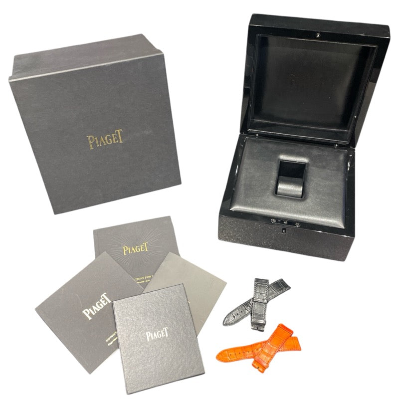 ピアジェ PIAGET アルティプラノ P10920 K18ピンクゴールド／革 手巻き メンズ 腕時計
