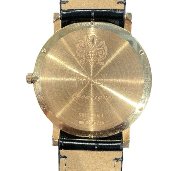 ピアジェ PIAGET アルティプラノ P10920 K18ピンクゴールド／革 手巻き メンズ 腕時計