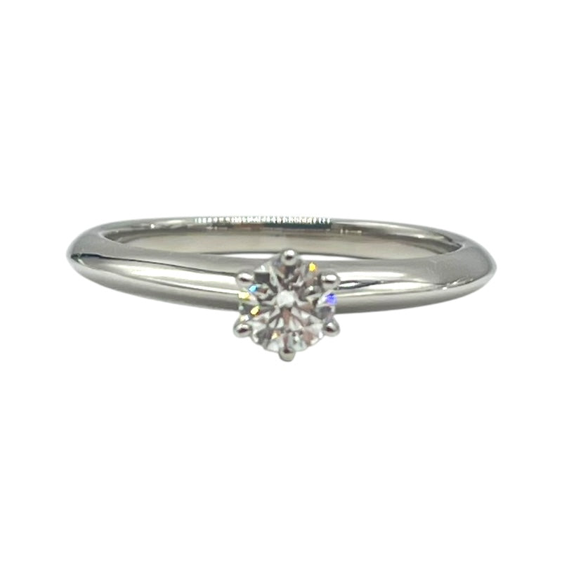 ティファニー TIFFANY＆CO ソリティアリング Pt950/ダイヤモンド ダイヤモンド ジュエリー