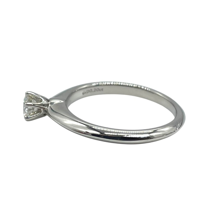 ティファニー TIFFANY＆CO ソリティアリング Pt950/ダイヤモンド ダイヤモンド ジュエリー