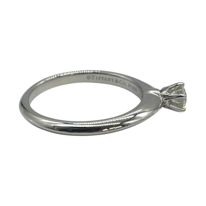 ティファニー TIFFANY＆CO ソリティアリング Pt950/ダイヤモンド ダイヤモンド ジュエリー