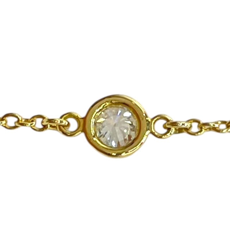 ティファニー TIFFANY＆CO バイザヤードブレス 750YG ジュエリー