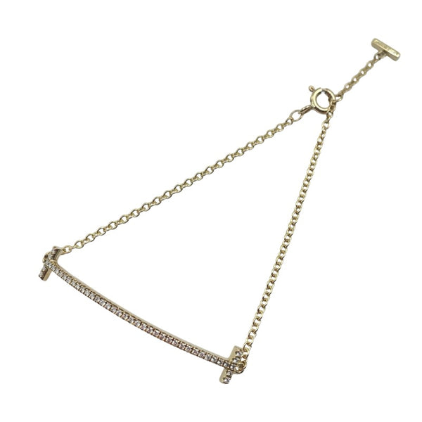 ティファニー TIFFANY＆CO Tスマイルブレス スモール 750 ジュエリー