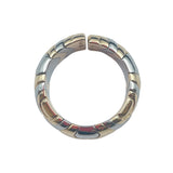 ブルガリ BVLGARI BVLGARI Rosenthal アルベアーレリング #53 K18×SS ジュエリー