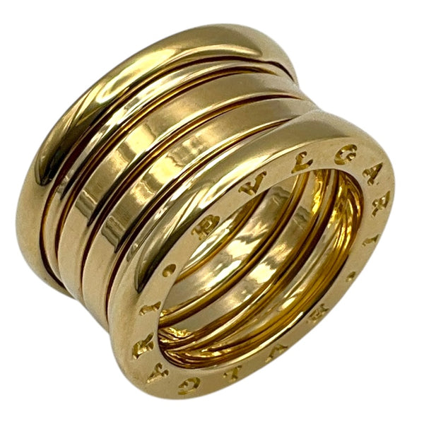 ブルガリ BVLGARI ビーゼロワンリング4バンド(M) K18イエローゴールド ジュエリー