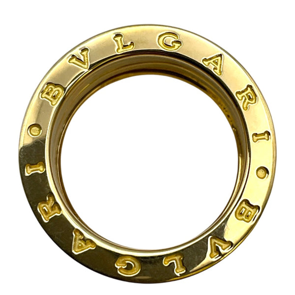 ブルガリ BVLGARI ビーゼロワンリング4バンド(M) K18イエローゴールド ジュエリー