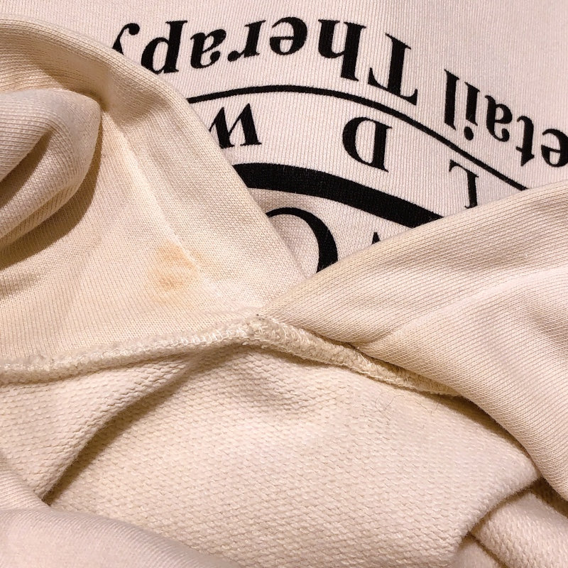 バレンシアガ BALENCIAGA オーバーサイズロゴパーカー アイボリー コットン ユニセックス パーカー