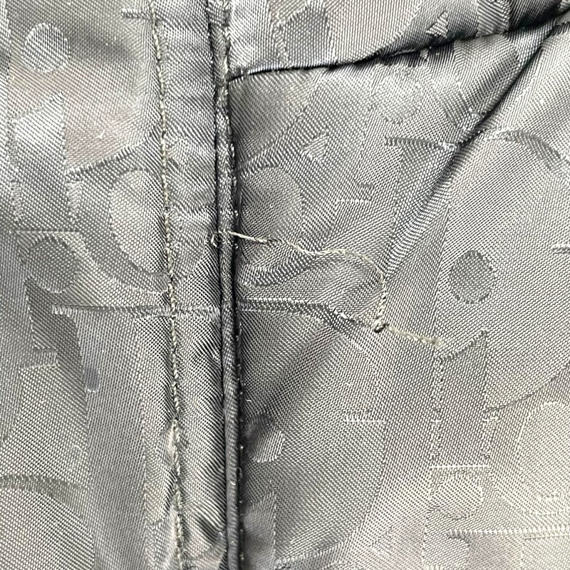クリスチャン・ディオール Christian Dior オブリーク総柄 ダウンジャケット 943C449A4462 ブラック ナイロン/ダウン メンズ ダウンジャケット