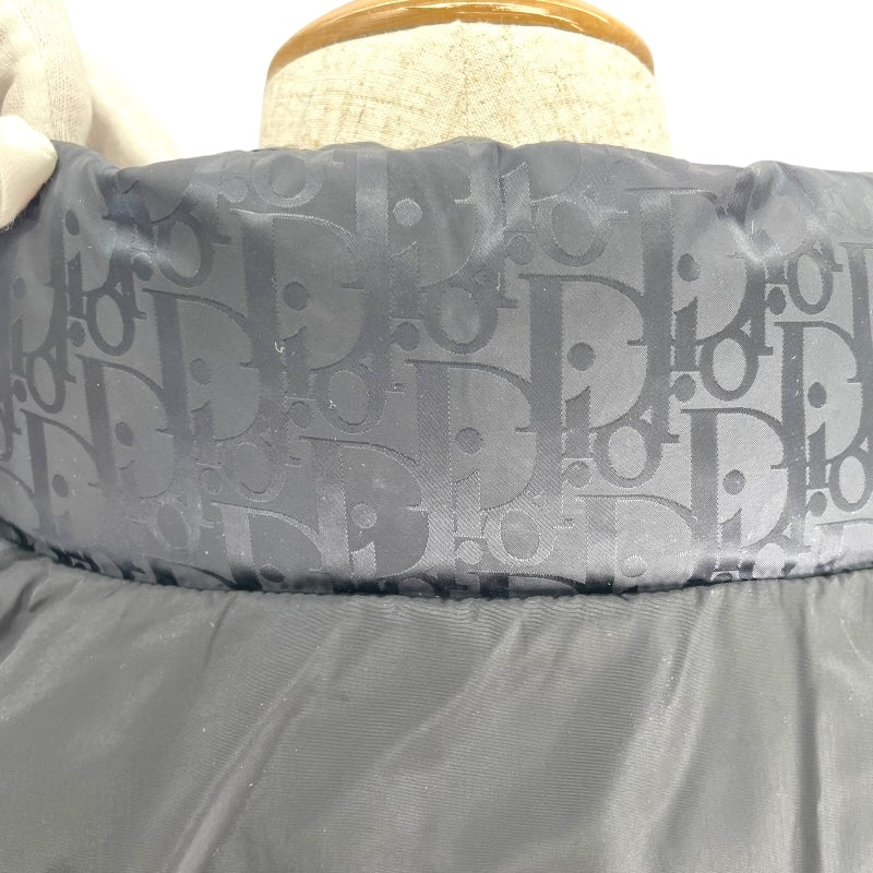 クリスチャン・ディオール Christian Dior オブリーク総柄 ダウンジャケット 943C449A4462 ブラック ナイロン/ダウン メンズ ダウンジャケット