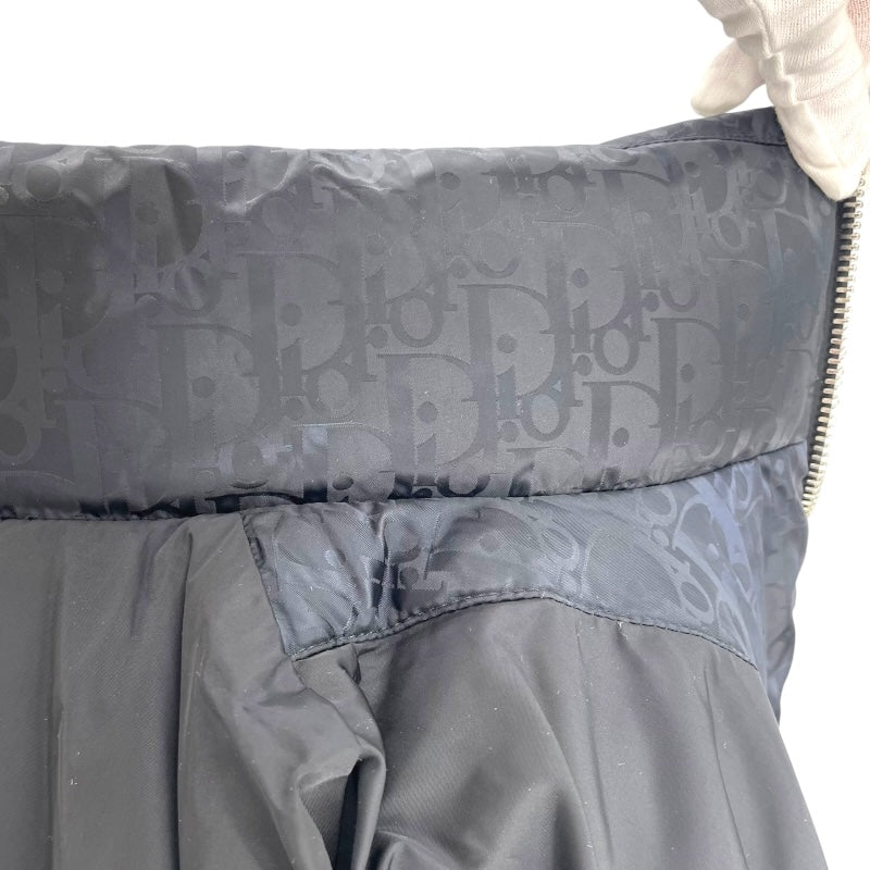 クリスチャン・ディオール Christian Dior オブリーク総柄 ダウンジャケット 943C449A4462 ブラック ナイロン/ダウン メンズ ダウンジャケット