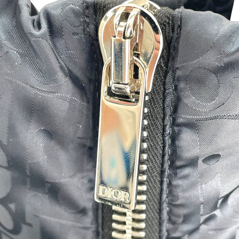 クリスチャン・ディオール Christian Dior オブリーク総柄 ダウンジャケット 943C449A4462 ブラック ナイロン/ダウン メンズ ダウンジャケット