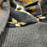 ルイ・ヴィトン LOUIS VUITTON モノグラムタウアリングパーカー FQST03 ネイビー コットン レディース パーカー