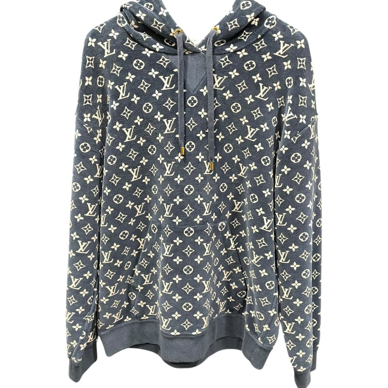 ルイ・ヴィトン LOUIS VUITTON モノグラムタウアリングパーカー FQST03 ネイビー コットン レディース パーカー
