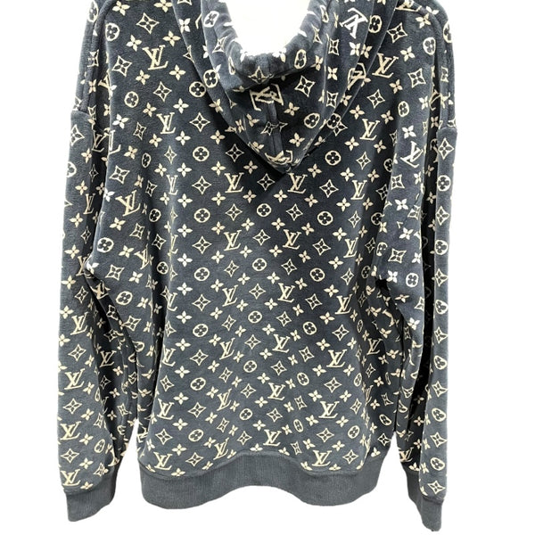 ルイ・ヴィトン LOUIS VUITTON モノグラムタウアリングパーカー FQST03 ネイビー コットン レディース パーカー