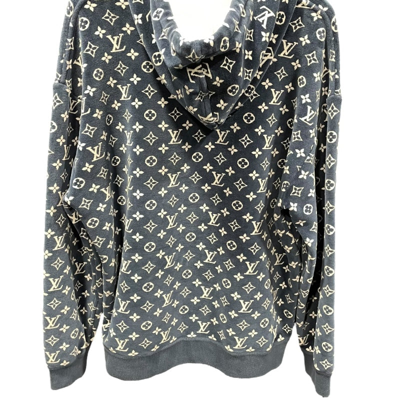 ルイ・ヴィトン LOUIS VUITTON モノグラムタウアリングパーカー FQST03 ネイビー コットン レディース パーカー