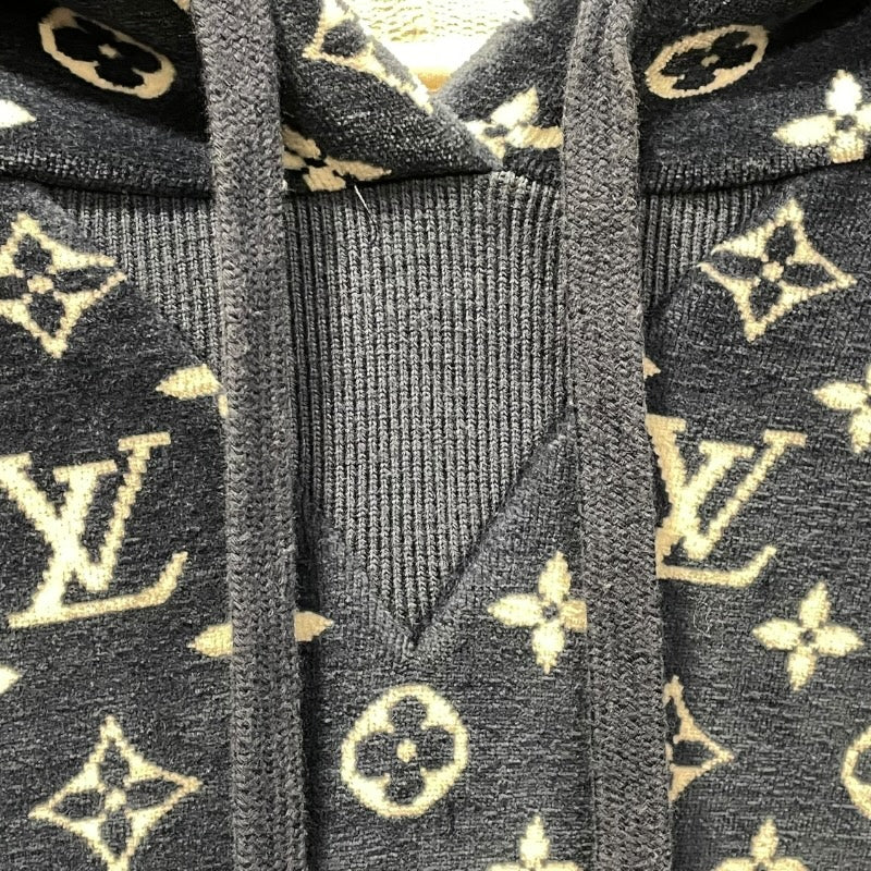 ルイ・ヴィトン LOUIS VUITTON モノグラムタウアリングパーカー FQST03 ネイビー コットン レディース パーカー