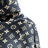 ルイ・ヴィトン LOUIS VUITTON モノグラムタウアリングパーカー FQST03 ネイビー コットン レディース パーカー