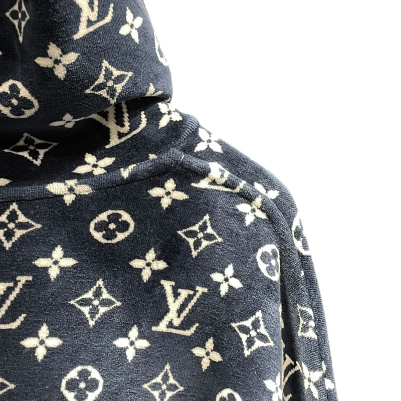 ルイ・ヴィトン LOUIS VUITTON モノグラムタウアリングパーカー FQST03 ネイビー コットン レディース パーカー