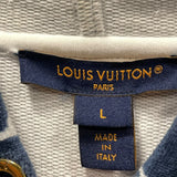 ルイ・ヴィトン LOUIS VUITTON モノグラムタウアリングパーカー FQST03 ネイビー コットン レディース パーカー