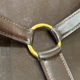 エルメス HERMES ショルダーバッグ 〇G刻印 ショコラ/ゴールド金具 ボックスカーフ ユニセックス ハンドバッグ