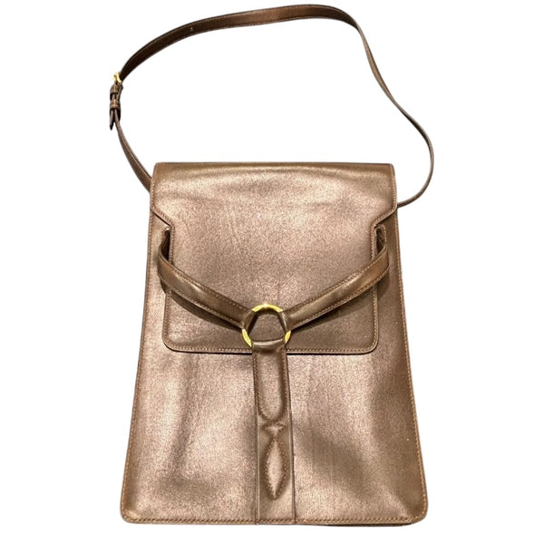 エルメス HERMES ショルダーバッグ 〇G刻印 ショコラ/ゴールド金具 ボックスカーフ ユニセックス ハンドバッグ