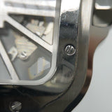 カルティエ Cartier サントス ドゥ カルティエ　スケルトンLM WHSA0007 SS メンズ 腕時計