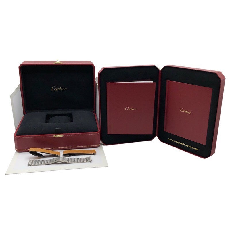 カルティエ Cartier サントス ドゥ カルティエ　スケルトンLM WHSA0007 SS メンズ 腕時計