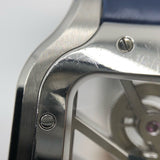 カルティエ Cartier サントス ドゥ カルティエ　スケルトンLM WHSA0007 SS メンズ 腕時計