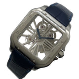 カルティエ Cartier サントス ドゥ カルティエ　スケルトンLM WHSA0007 SS メンズ 腕時計