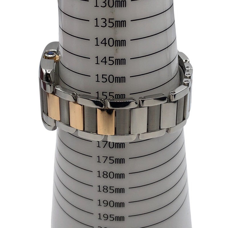 カルティエ Cartier タンク　アングレーズMM WT100032 PG/SS レディース 腕時計