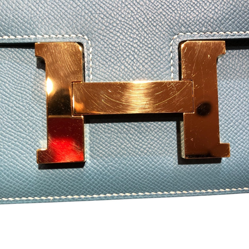 エルメス HERMES コンスタンス1 24 W刻 ニューブルージーン