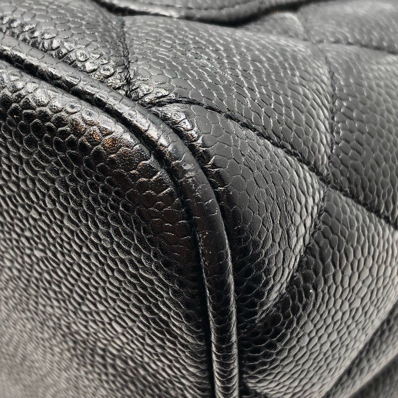 シャネル CHANEL 復刻トート A01804 ブラック/SV金具 キャビア レディース トートバッグ