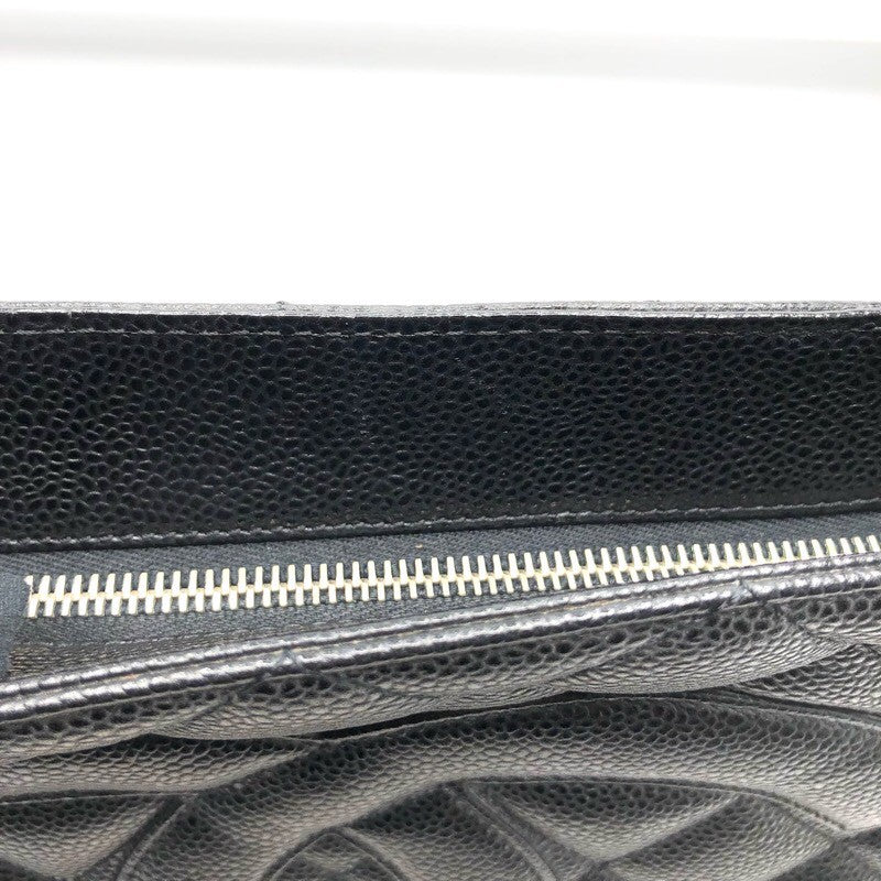 シャネル CHANEL 復刻トート A01804 ブラック/SV金具 キャビア レディース トートバッグ