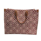 ルイ・ヴィトン LOUIS VUITTON SINCE1854 オンザゴーGM M57185 ボルドー モノグラム・ジャカード レディース ショルダーバッグ