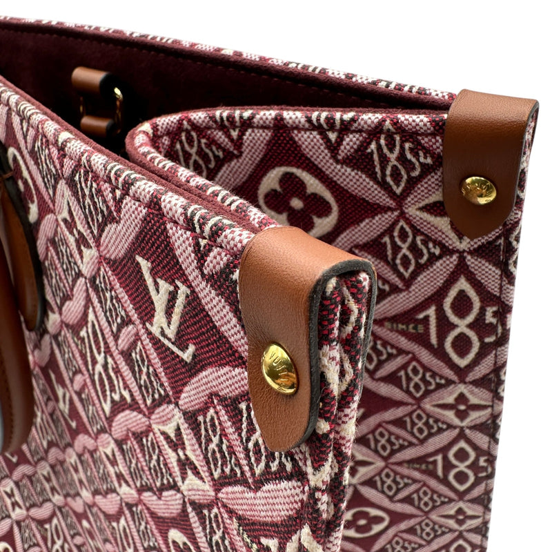 ルイ・ヴィトン LOUIS VUITTON SINCE1854 オンザゴーGM M57185